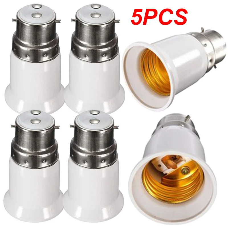 Home Improvement Loan - 1/5PCS B22 ถึง E27 หลอดไฟ LED