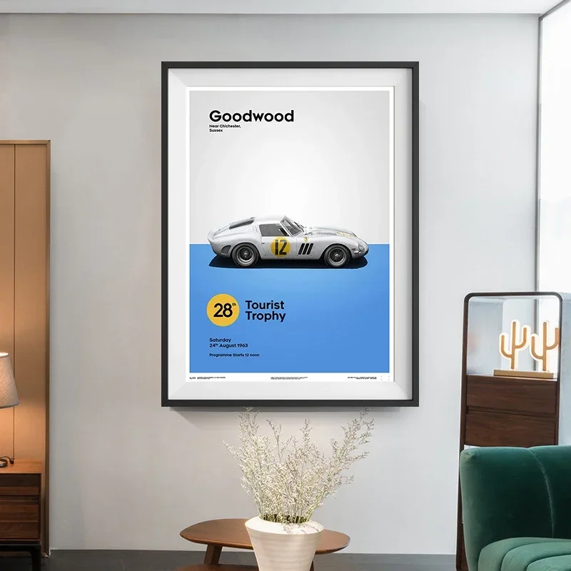 Retro Cars โปสเตอร์สุนทรียศาสต - Home Improvement Quotes บทวิจารณ์และราคา