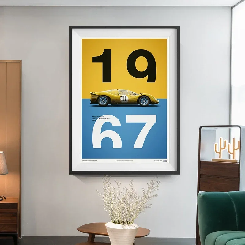 Retro Cars โปสเตอร์สุนทรียศาสต - Home Improvement Quotes บทวิจารณ์และราคา