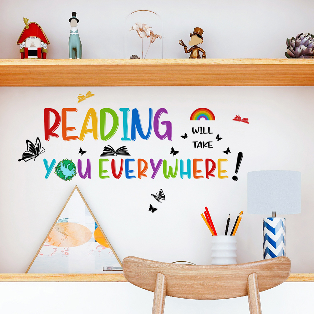 สติ๊กเกอร์ติดผนังคำคมสร้างแรงบ - Home Improvement Quotes บทวิจารณ์และราคา