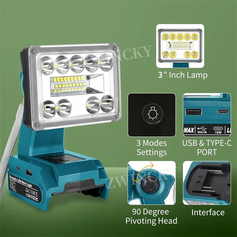 ไฟฉาย LED ไร้สาย เหมาะสำหรับแบ - Black+Decker Tool Cordless บทวิจารณ์และราคา