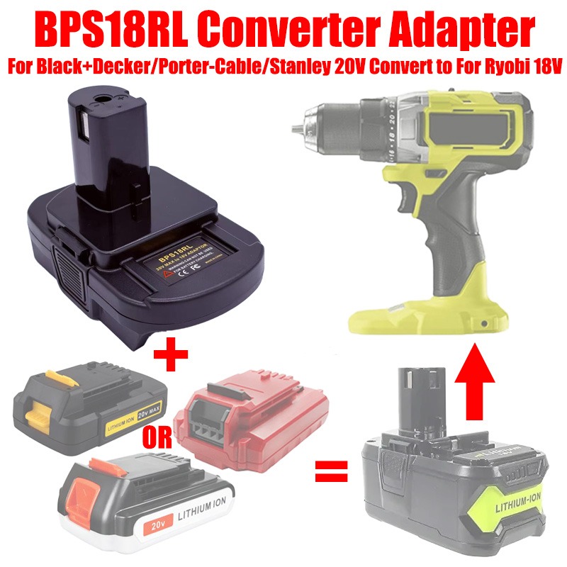 อะแดปเตอร์แบตเตอรี่ ALASICKA ร - Black+Decker Tool Cordless บทวิจารณ์และราคา