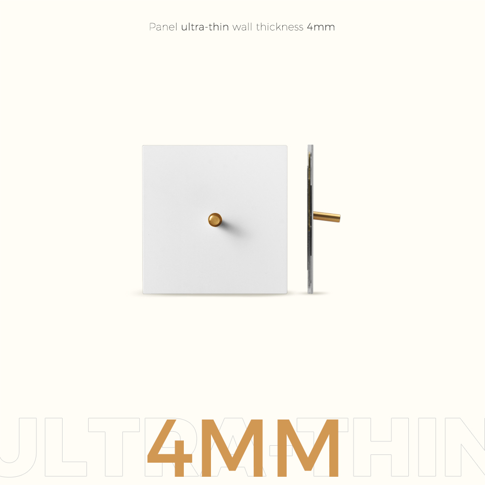สวิตช์แบบกด Avoir Matte White  - Home Improvement Uk บทวิจารณ์และราคา