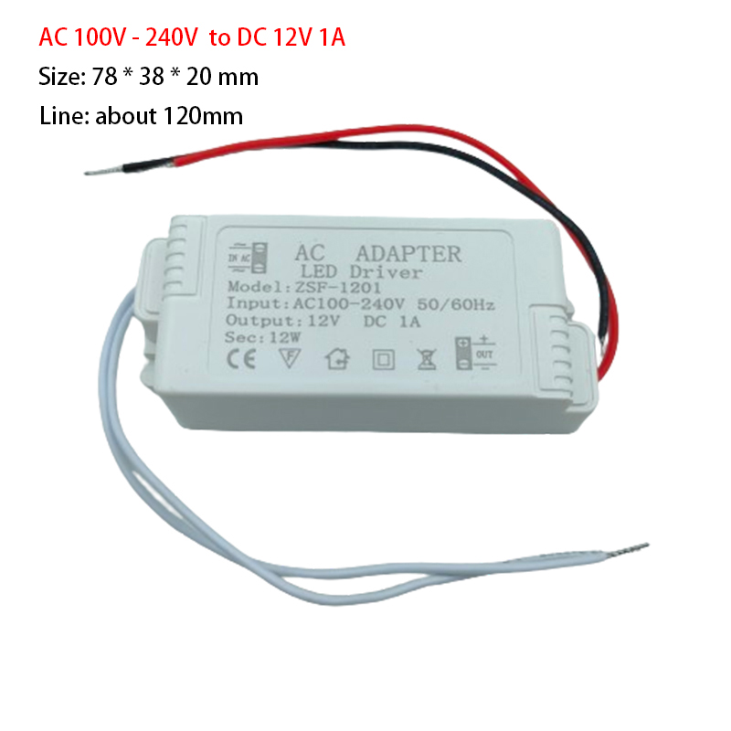 AC 100-240V To DC12V LED Drive - Home Improvement Loan บทวิจารณ์และราคา