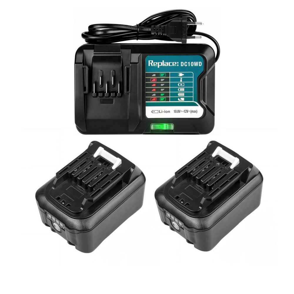 10.8V 12V 6A ชาร์จเปลี่ยนแบตเต - Makita Drill Hp1640 บทวิจารณ์และราคา