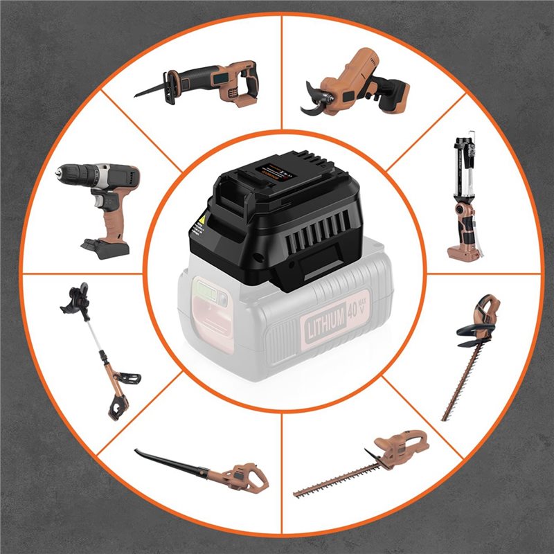 อะแดปเตอร์แบตเตอรี่ Y42A สำหรั - Black+Decker Tool Cordless บทวิจารณ์และราคา