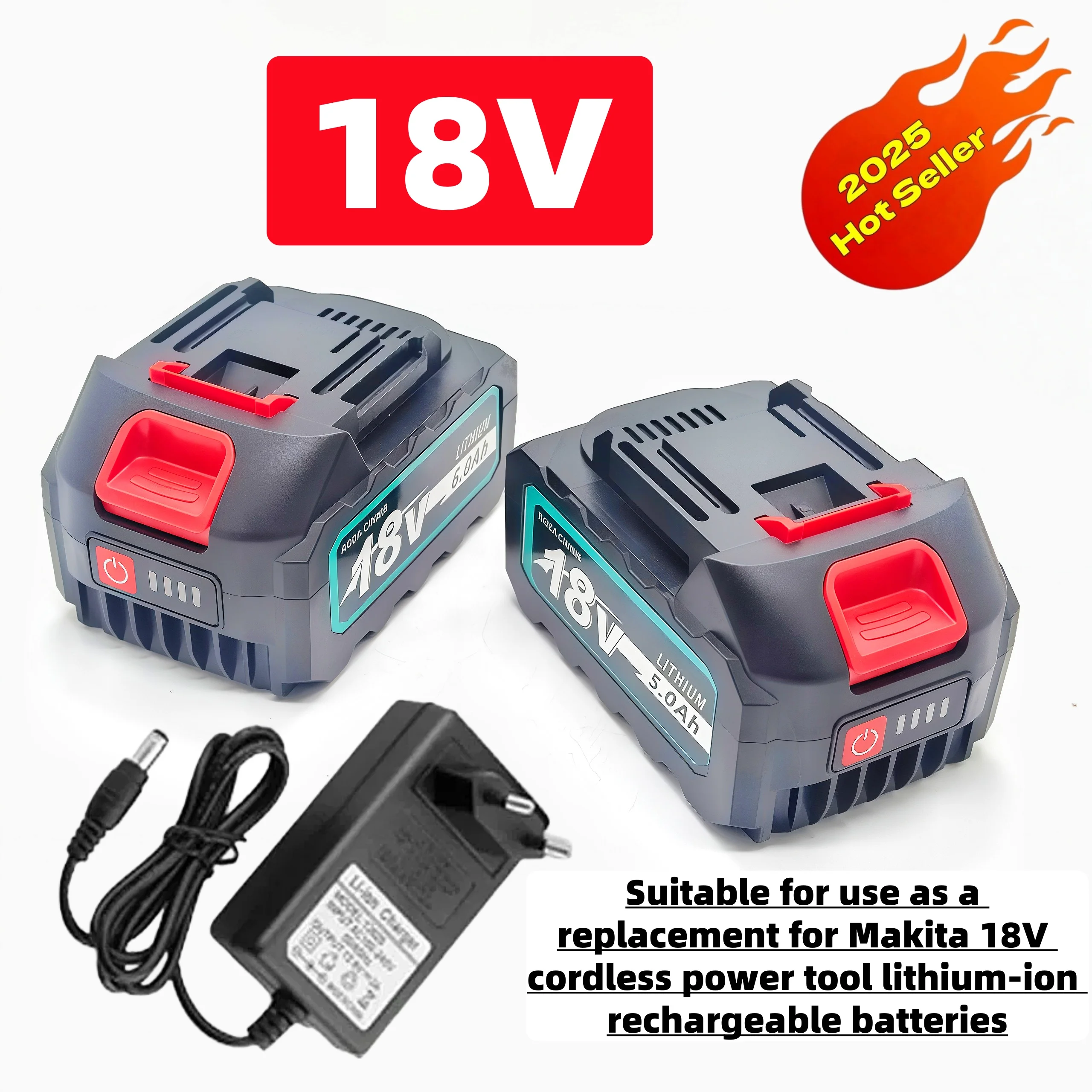 แบตเตอรี่ลิเธียมไอออน 18V/21V  - Makita Drill Hp1640 บทวิจารณ์และราคา