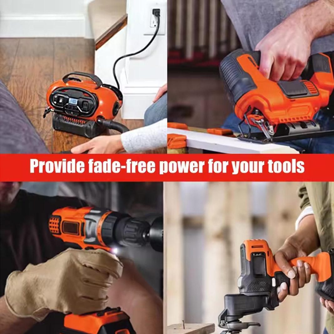 สำหรับแบตเตอรี่แบล็คแอนด์เด็คเ - Black+Decker Tool Cordless บทวิจารณ์และราคา