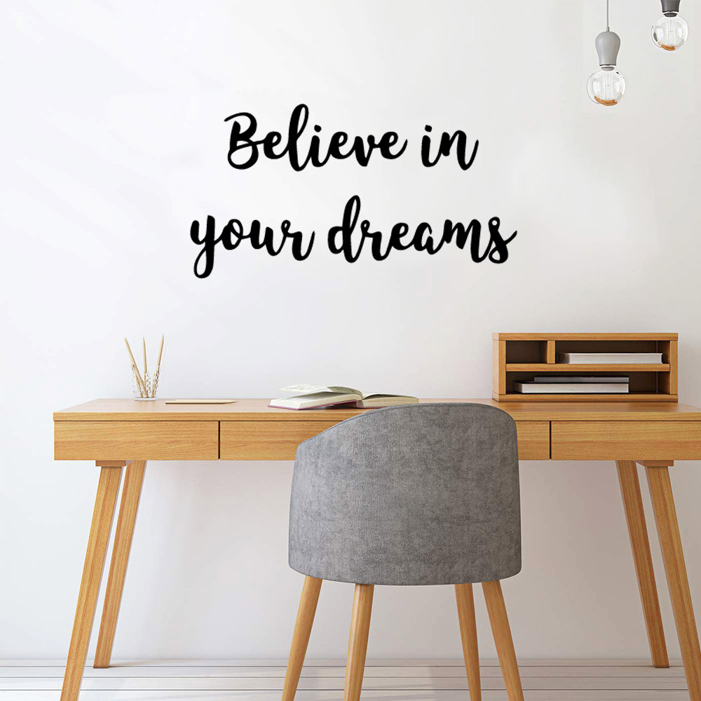 1 ชิ้น Diy วลีง่ายๆสติ๊กเกอร์ต - Home Improvement Quotes บทวิจารณ์และราคา